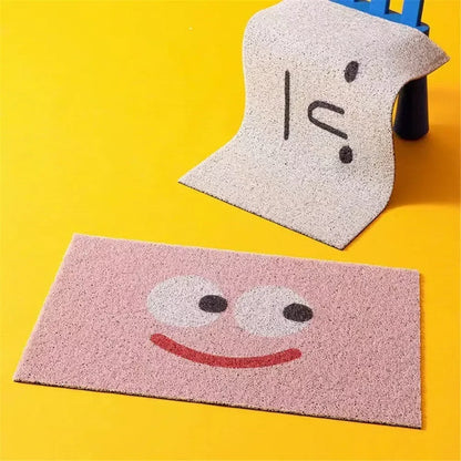 Mellow Emoji Doormat | Washable, Non-Slip Indoor Welcome Mat 3