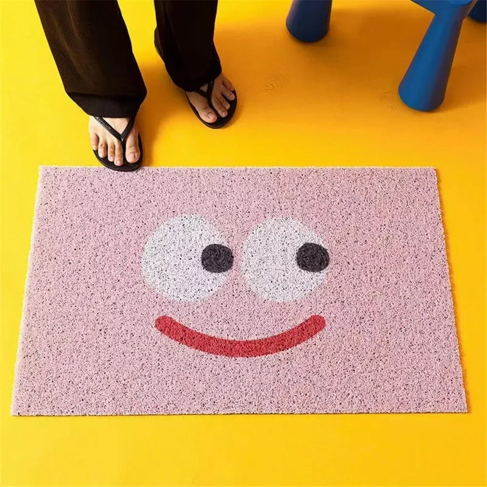 Mellow Emoji Doormat | Washable, Non-Slip Indoor Welcome Mat 4