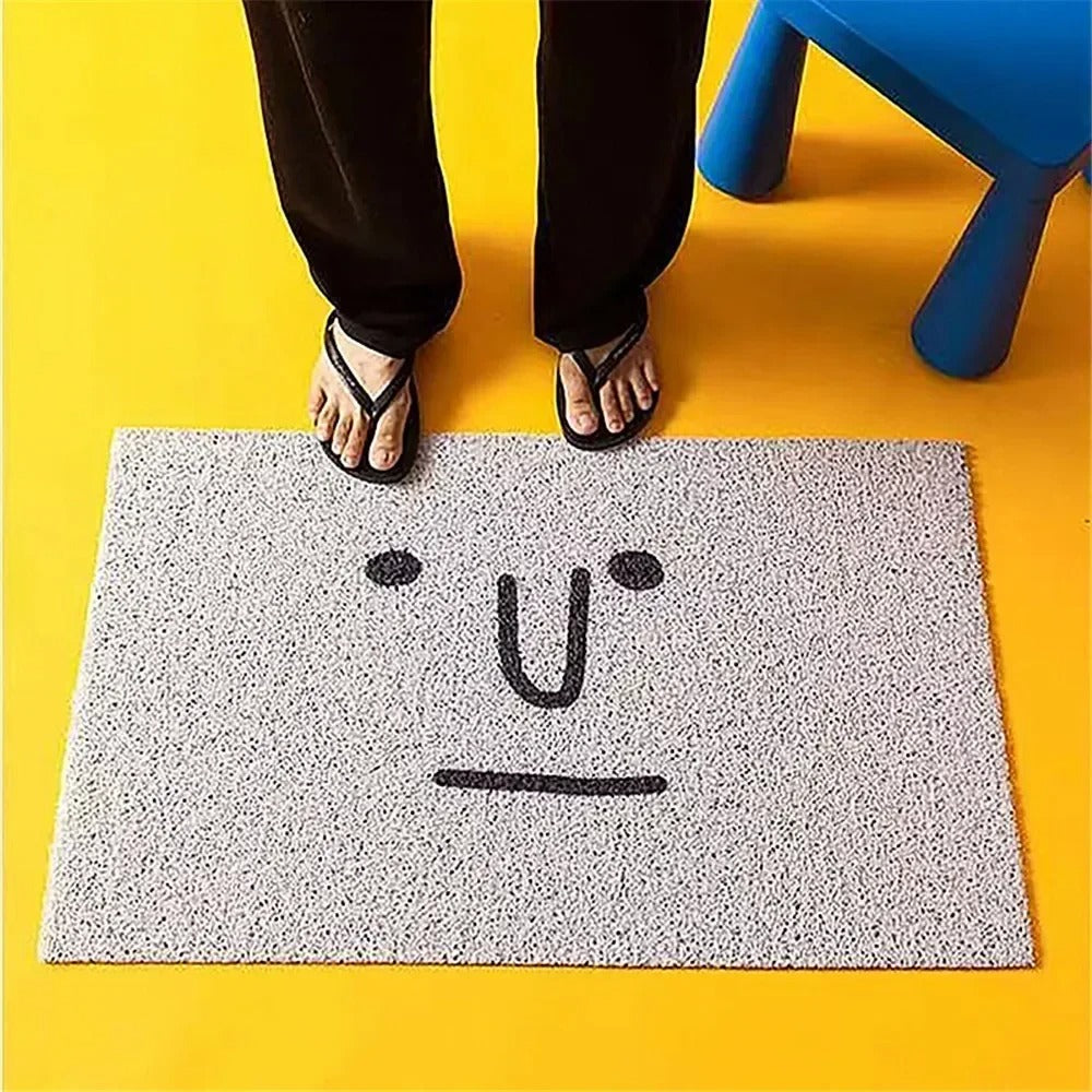 Mellow Emoji Doormat | Washable, Non-Slip Indoor Welcome Mat 5