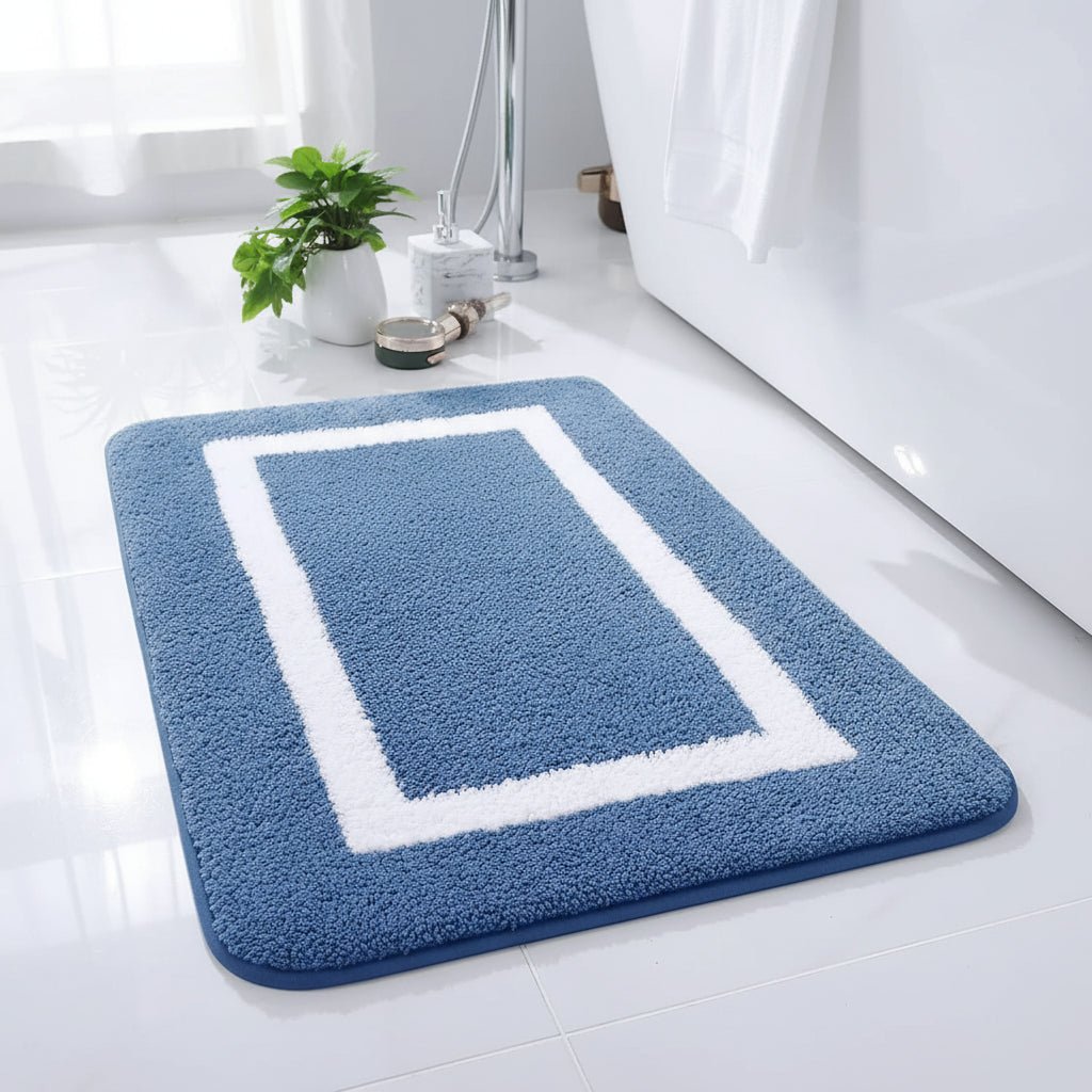 Mira Bath Mat | Soft Microfiber, Non-Slip Design, Machine Washable 1