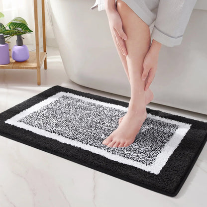 Mira Bath Mat | Soft Microfiber, Non-Slip Design, Machine Washable 2