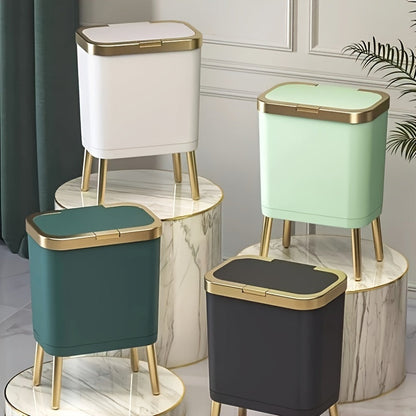 Mira Odour-Sealing Trash Can in sleek design, 15L capacity, perfect for stylish kitchen organization and odor control. 2