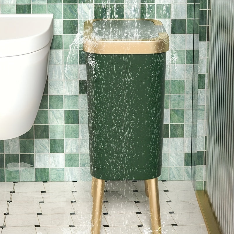 Mira Odour-Sealing Trash Can in sleek design, 15L capacity, perfect for stylish kitchen organization and odor control. 5