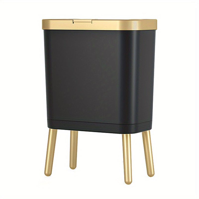 Mira Odour-Sealing Trash Can in sleek design, 15L capacity, perfect for stylish kitchen organization and odor control. 6