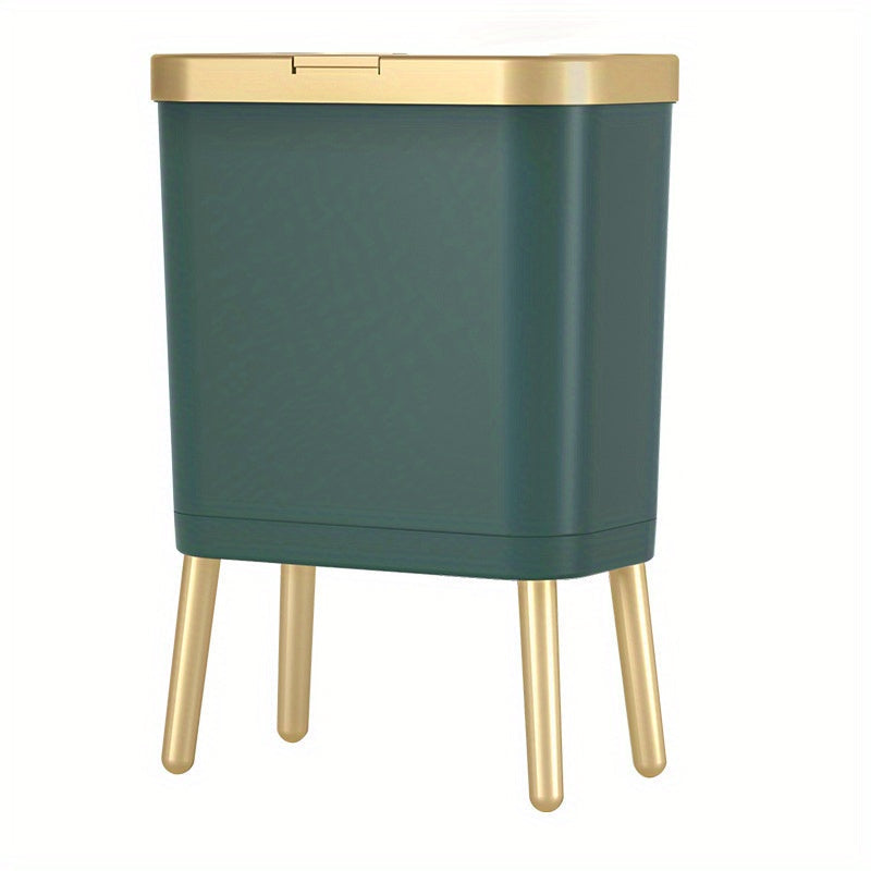 Mira Odour-Sealing Trash Can in sleek design, 15L capacity, perfect for stylish kitchen organization and odor control. 7