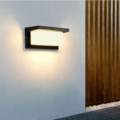 Mova Outdoor Wall Light featuring a motion sensor and energy-efficient LED technology, perfect for enhancing home security and energy savings. 3