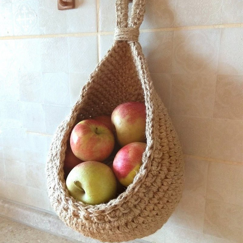 Naturon - Teardrop Hanging Storage Basket
