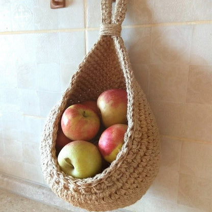 Naturon - Teardrop Hanging Storage Basket