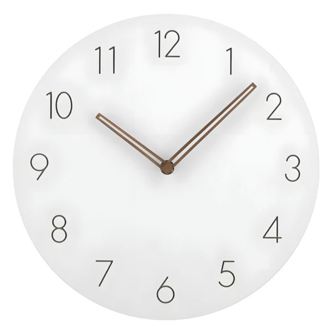 Navi Modern Wall Clock | Minimalist Wood Design, Silent Quartz Movement 6