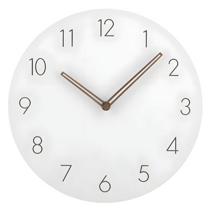 Navi Modern Wall Clock | Minimalist Wood Design, Silent Quartz Movement 6