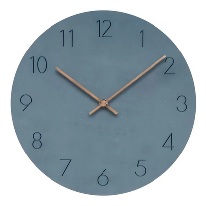 Navi Modern Wall Clock | Minimalist Wood Design, Silent Quartz Movement 7