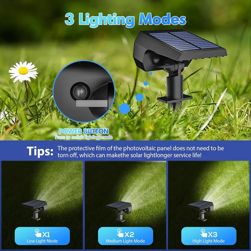 Nexus Solar Spot Lights | 600 Lumens, Adjustable Angle, Waterproof 4