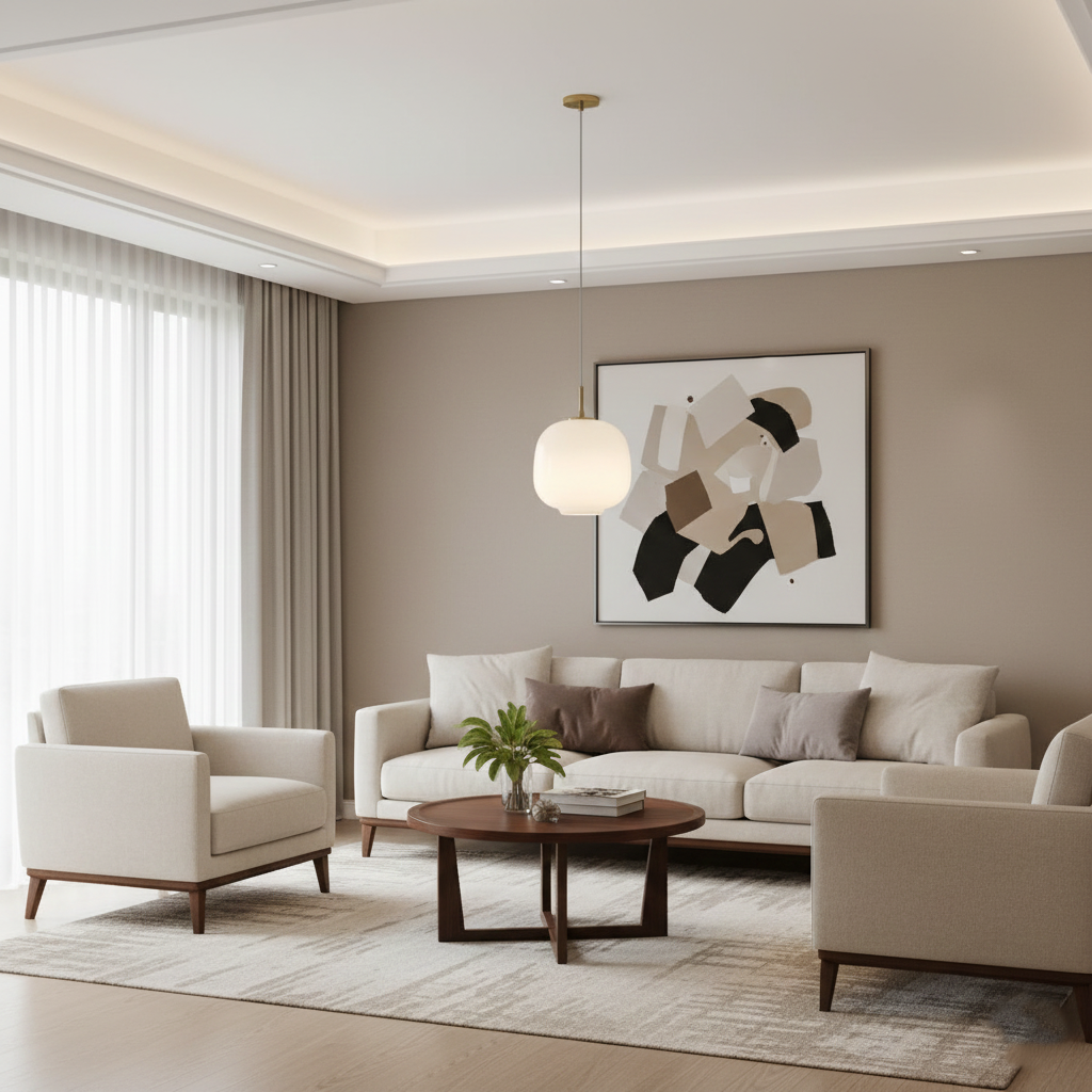 Nordic Minimalist | Glass Pendant Light for Kitchen Lighting 5