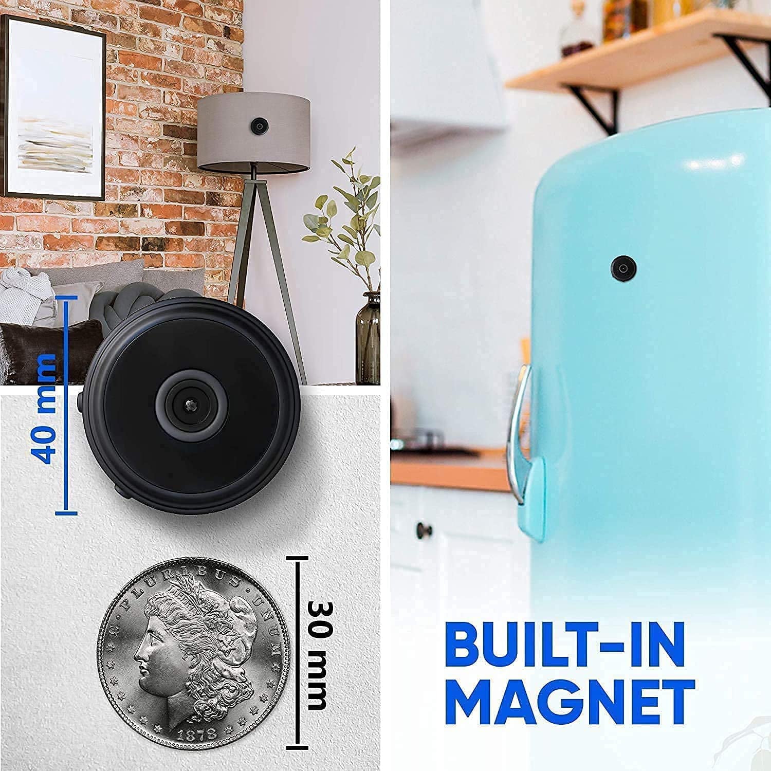 Novoptic - Miniature Wireless Home Security Camera