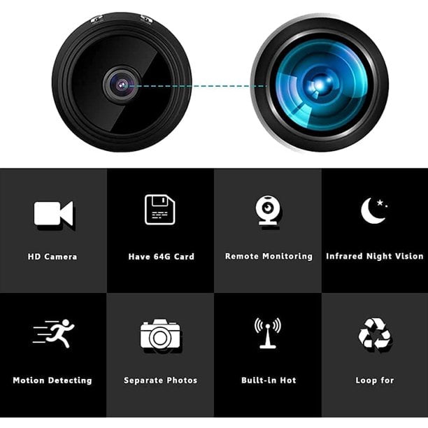 Novoptic - Miniature Wireless Home Security Camera