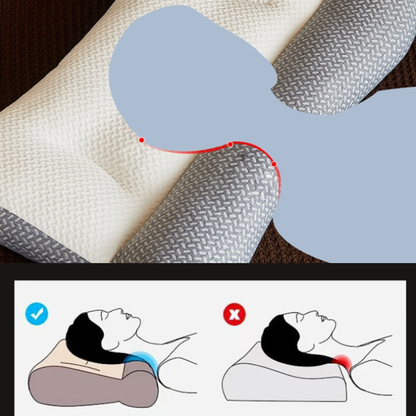 NuraSleep - Contoured Cervical Bed Pillow