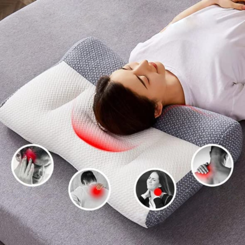 NuraSleep - Contoured Cervical Bed Pillow