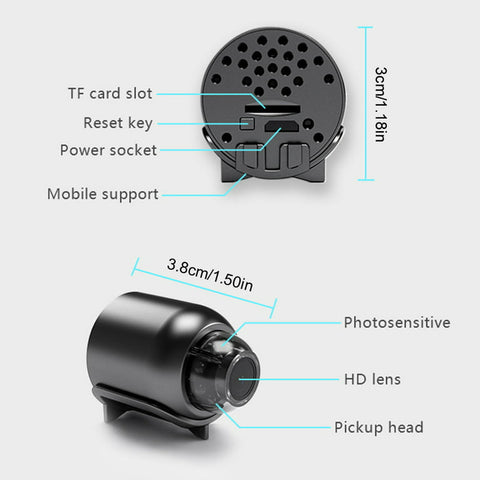 OptiCam - Compact Indoor Home Security Camera