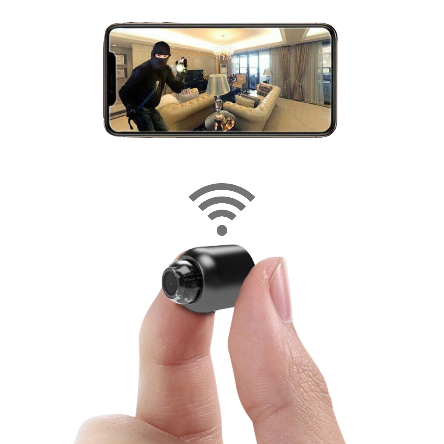 OptiCam - Compact Indoor Home Security Camera