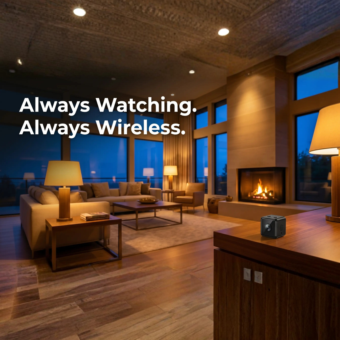 OptiCube - 1080p Wireless Home Security Camera