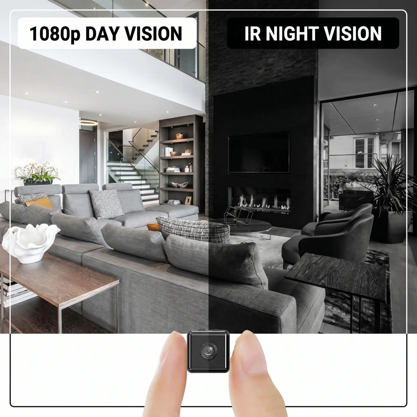 OptiCube - 1080p Wireless Home Security Camera