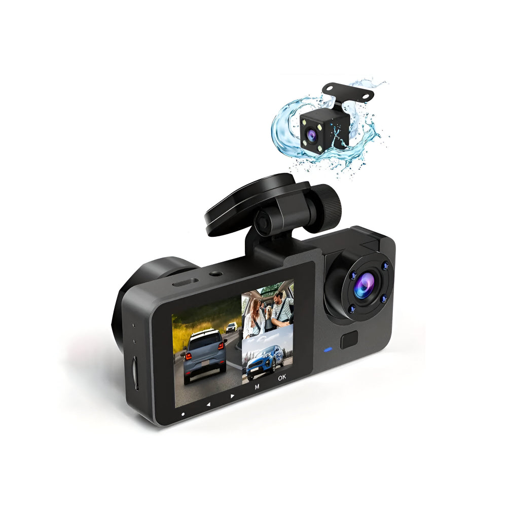 OptiDash - Dual Lens 1080p Auto Dash Cam