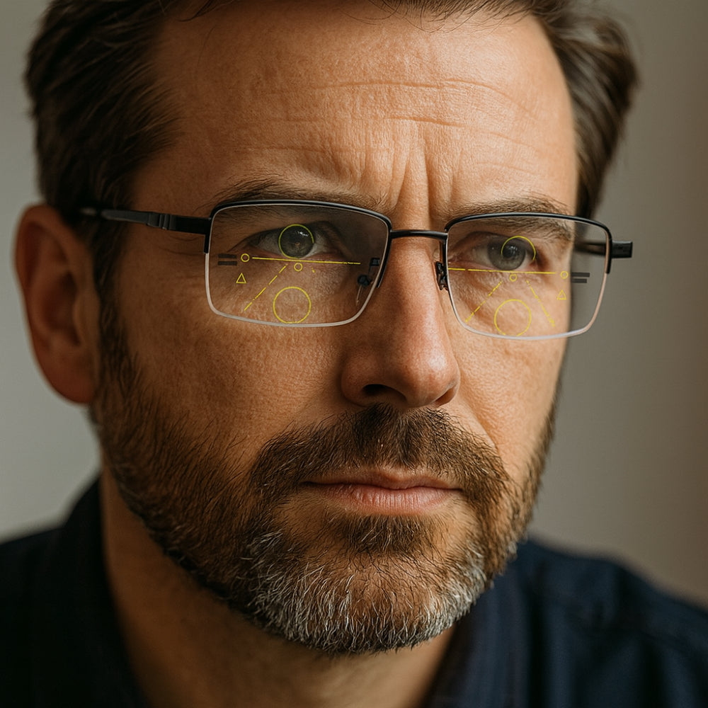 OpticVue - Progressive Multi-Focal Reading Glasses