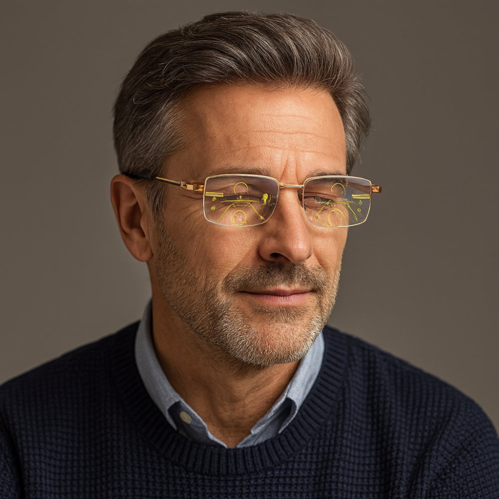 OpticVue - Progressive Multi-Focal Reading Glasses