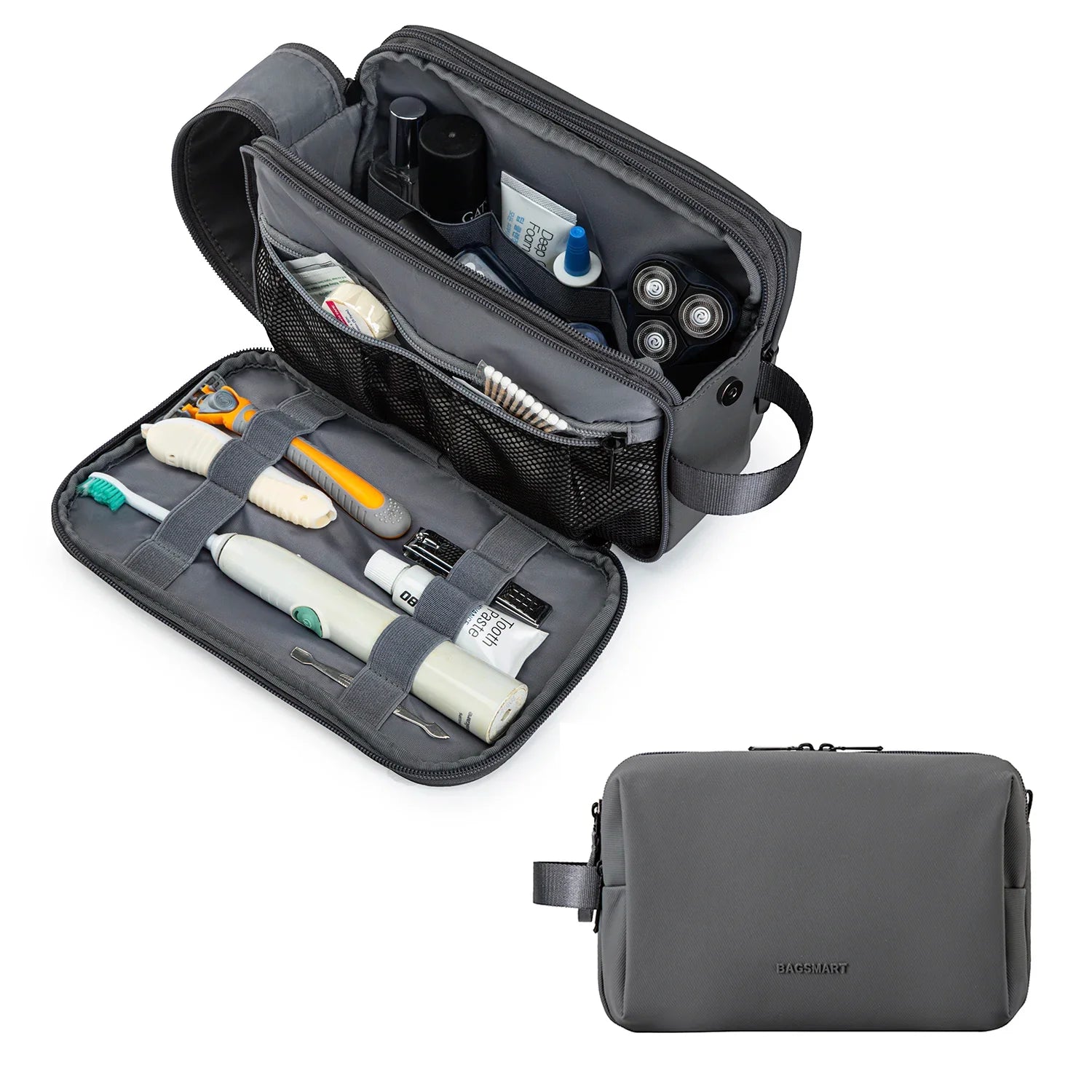 Packara - Multi-Compartment Travel Toiletry Bag