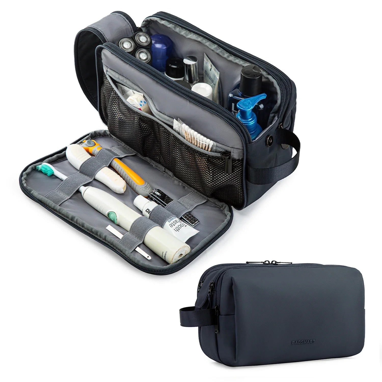Packara - Multi-Compartment Travel Toiletry Bag
