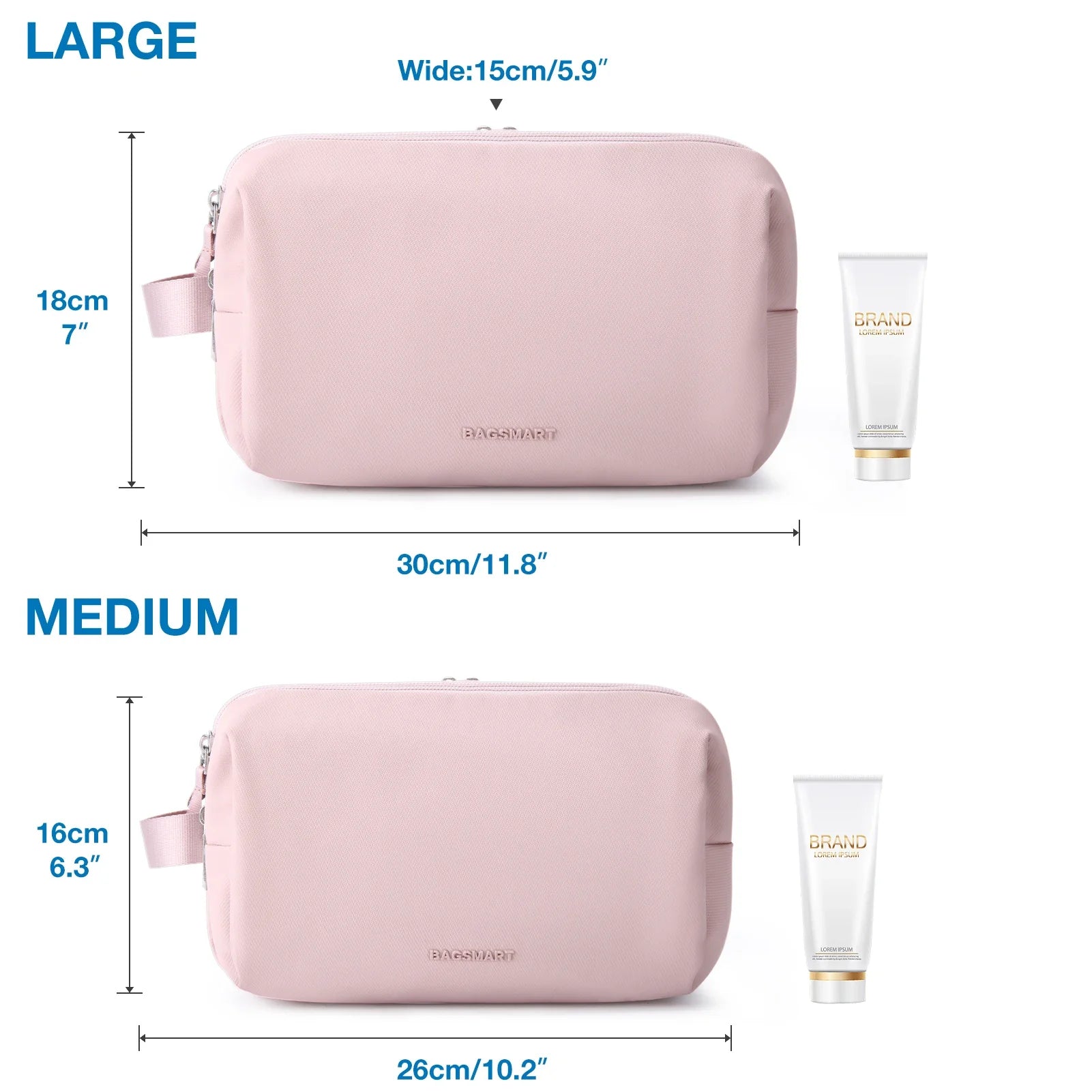 Packara - Multi-Compartment Travel Toiletry Bag