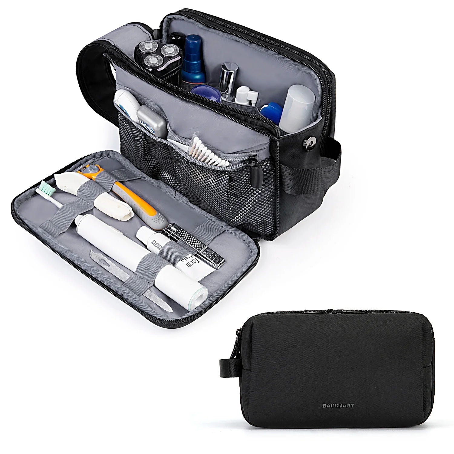 Packara - Multi-Compartment Travel Toiletry Bag