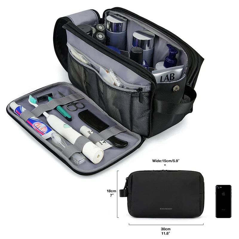 Packara - Multi-Compartment Travel Toiletry Bag