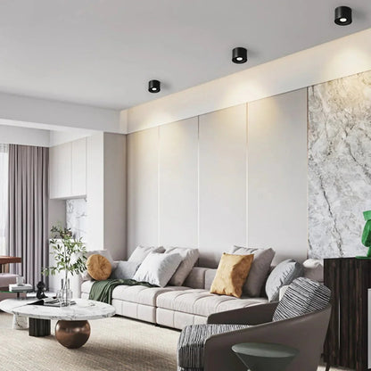 Pavla Downlight | Adjustable LED Spotlight, Surface Mounted, Aluminum 3