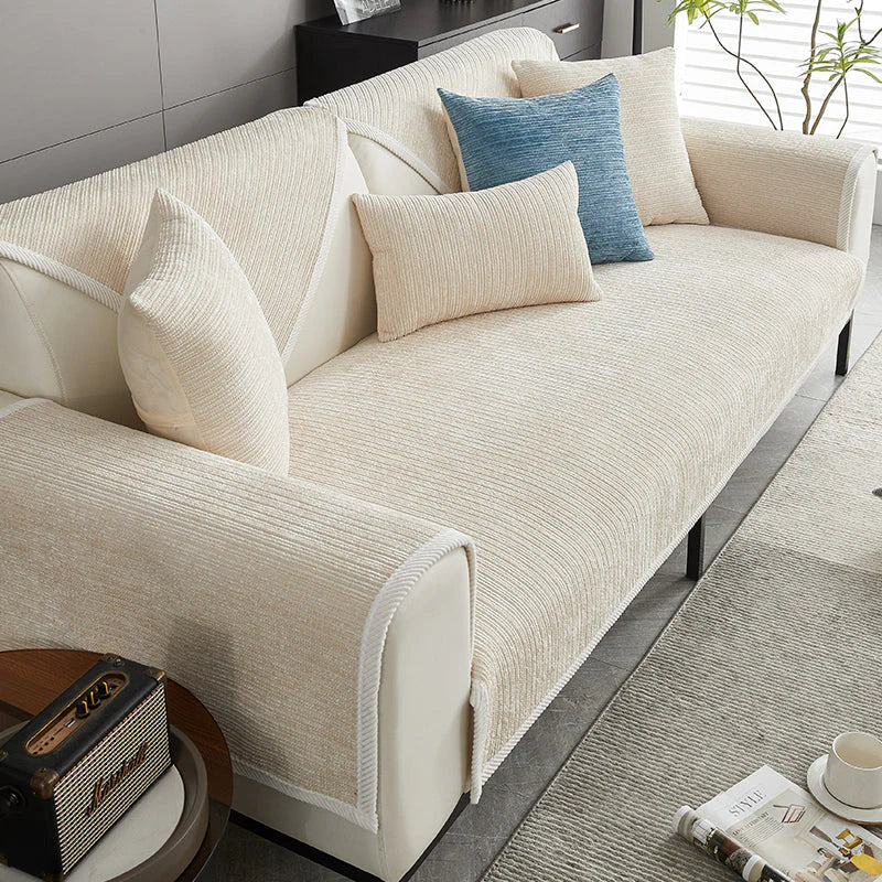 PawShield - Ribbed Pet Sofa Cover
