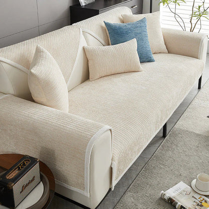 PawShield - Ribbed Pet Sofa Cover