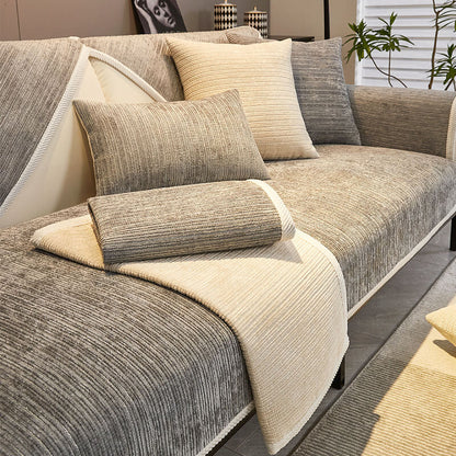 PawShield - Ribbed Pet Sofa Cover