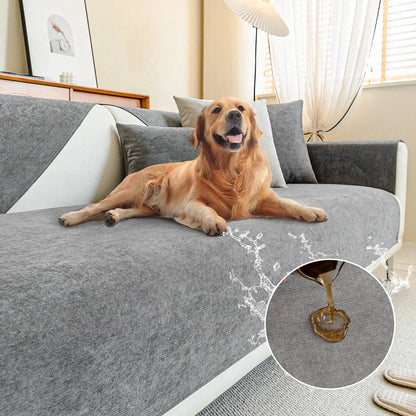 PawShield - Ribbed Pet Sofa Cover