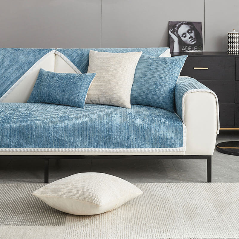 PawShield - Ribbed Pet Sofa Cover