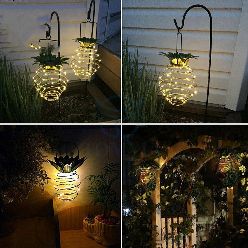 PineGlow - Hanging Solar Light