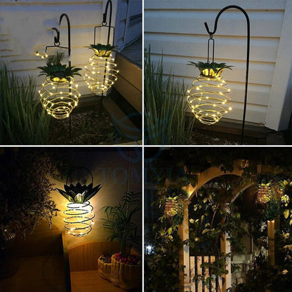 PineGlow - Hanging Solar Light