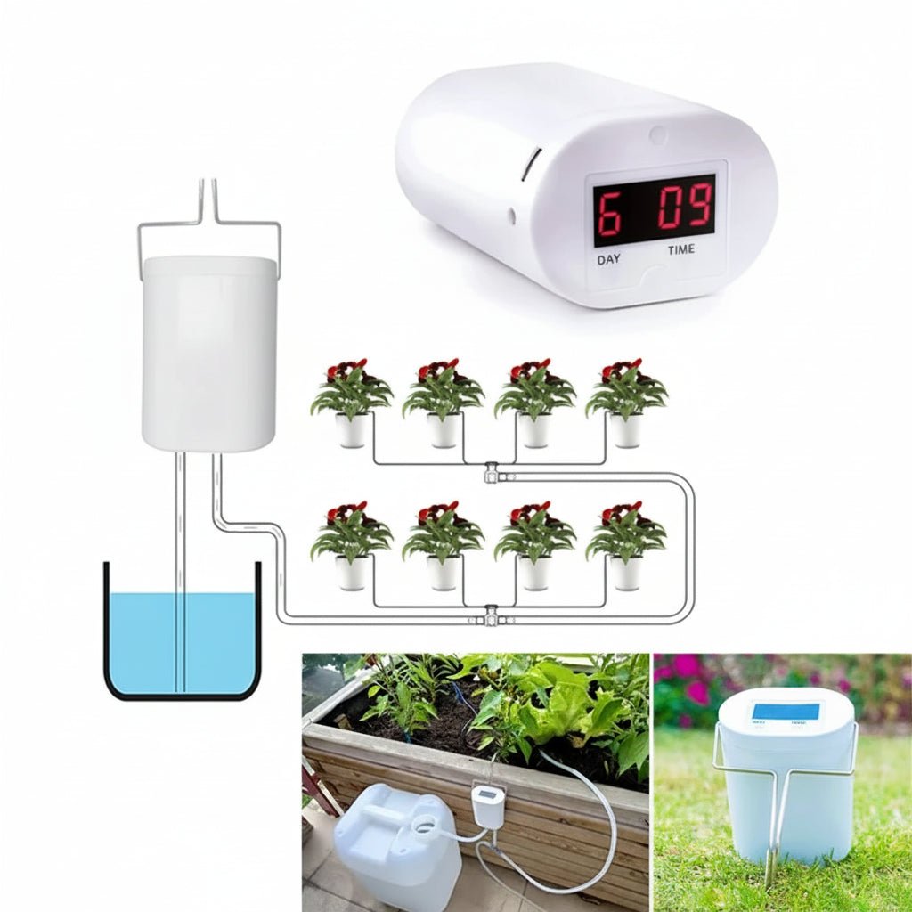 PlantFlow Drip Irrigation System | Automatic Indoor Watering Kit 2