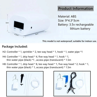 PlantFlow Drip Irrigation System | Automatic Indoor Watering Kit 5