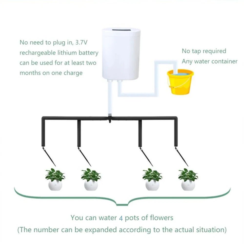 PlantFlow Drip Irrigation System | Automatic Indoor Watering Kit 7