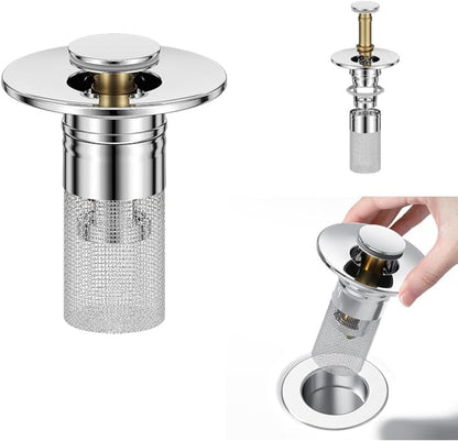 PlumbPop - Pop-Up Sink Drain Stopper