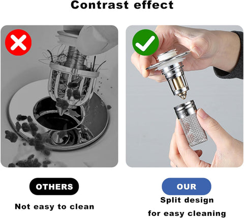 PlumbPop - Pop-Up Sink Drain Stopper