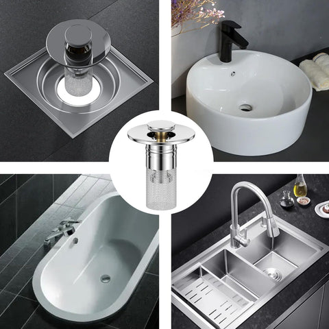 PlumbPop - Pop-Up Sink Drain Stopper