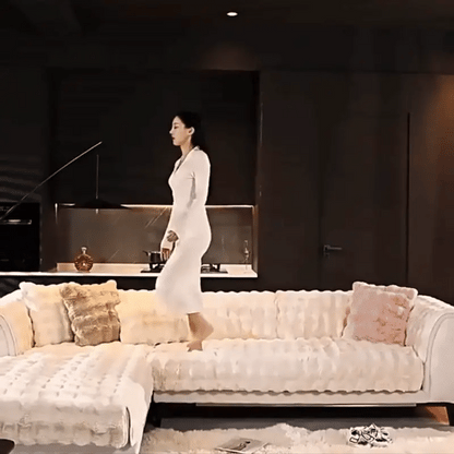 PlushCover - Textured Plush Sofa Pad Cover