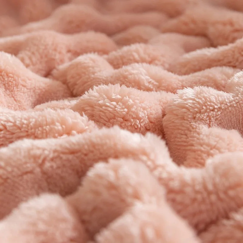 PlushNest - Textured Throw Blanket