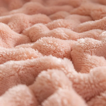 PlushNest - Textured Throw Blanket